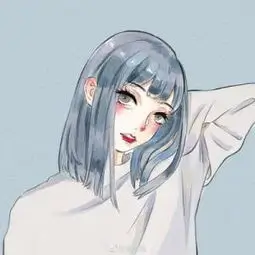 读者一格半的头像插画